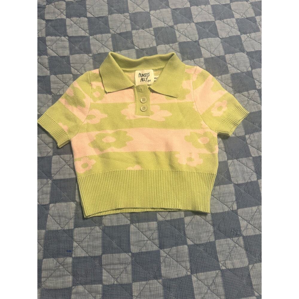 Princess Polly Floral Crop Sweater